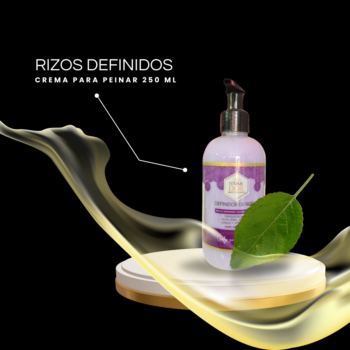 RIZOS DEFINIDOS 250 ML | CREMA PARA PEINAR