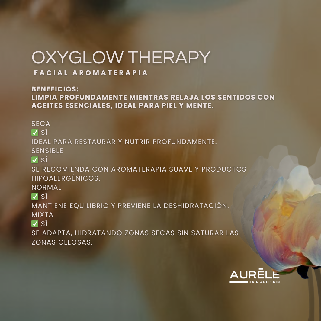 OxyGlow Therapy | Facial Hidratante + Aromaterapia