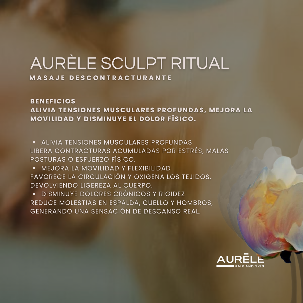 Aurèle Sculpt Ritual | Masaje Descontracturante