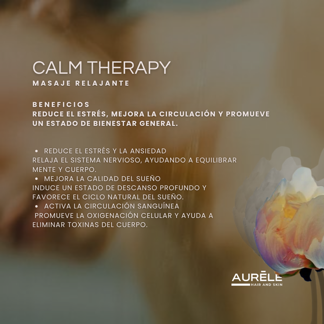 Calm Therapy | Masaje Relajante