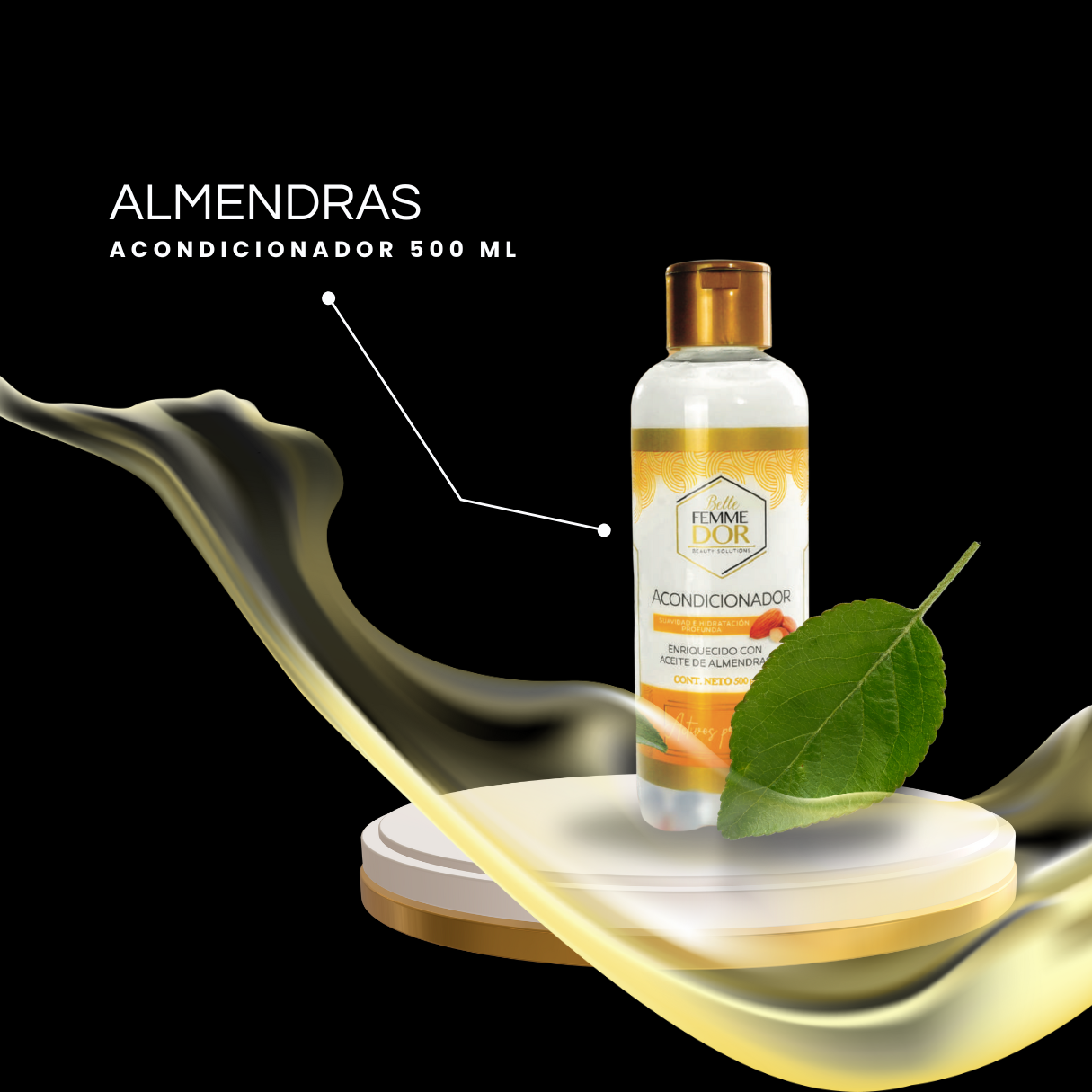 ALMENDRAS 500 ML | ACONDICIONADOR