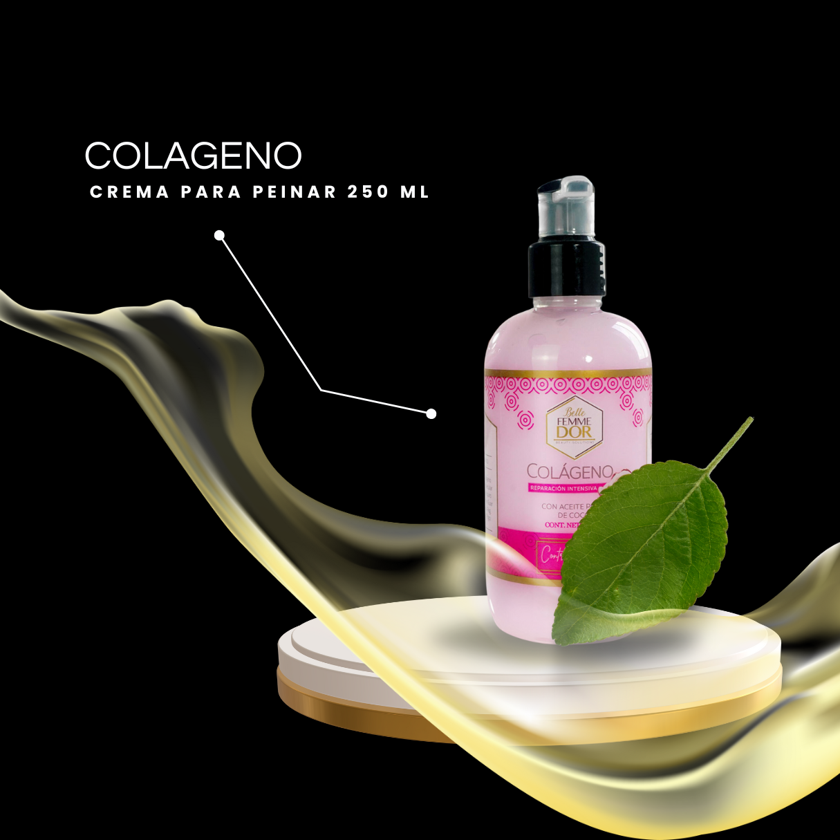 COLAGENO 250 ML | CREMA PARA PEINAR