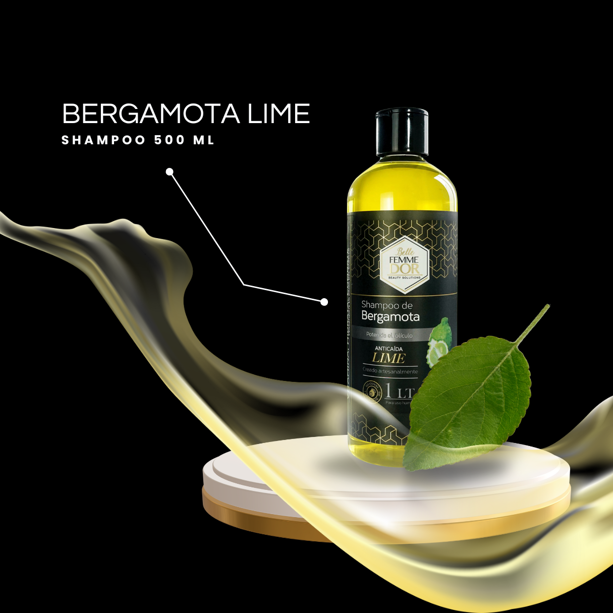 BERGAMOTA LIME 500 ML | SHAMPOO