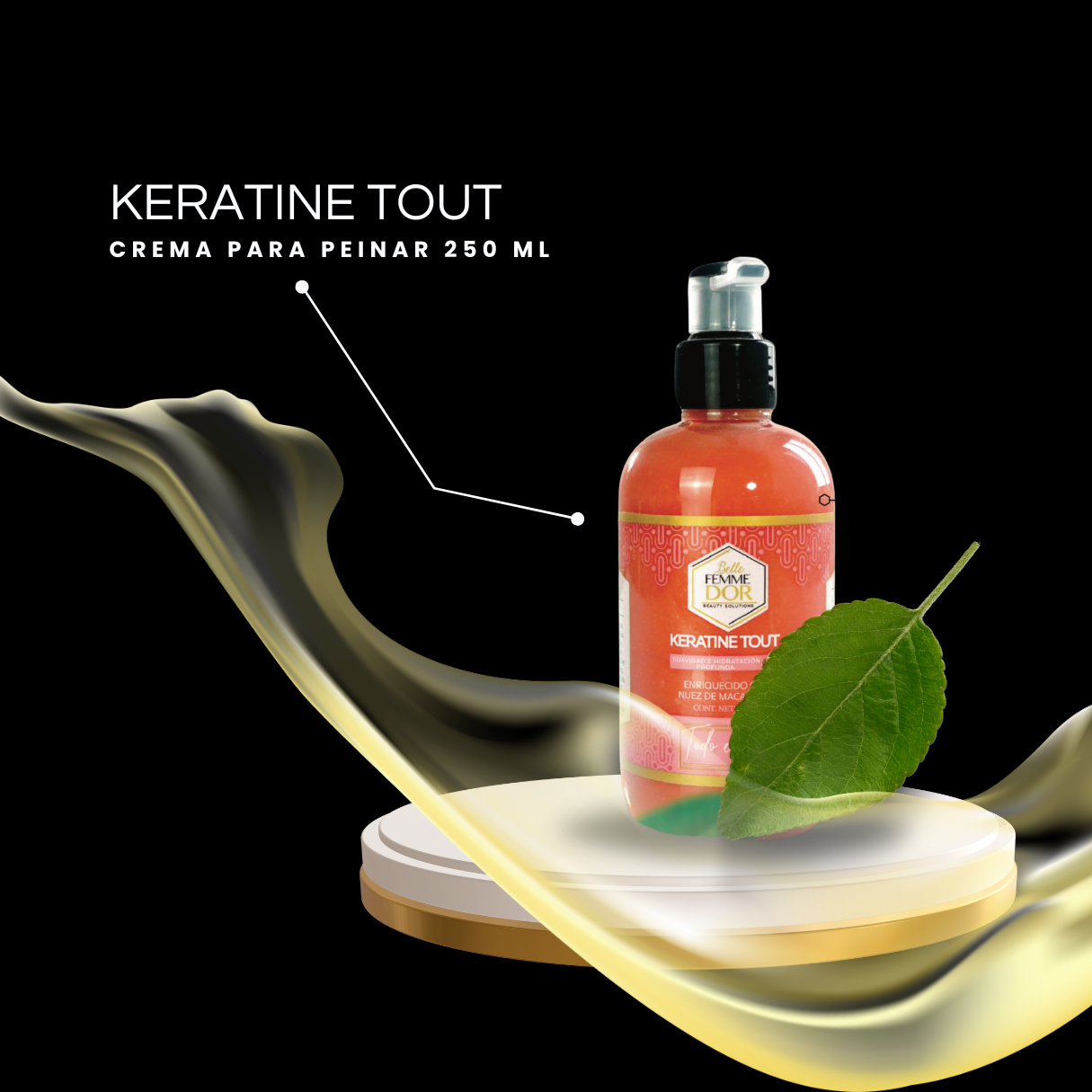 KERATINE TOUT | CREMA PARA PEINAR